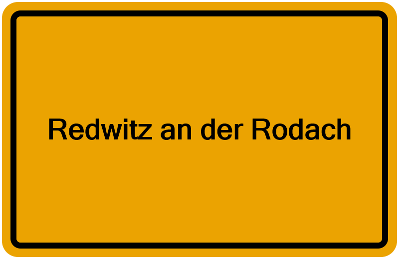 Handelsregisterauszug Redwitz an der Rodach